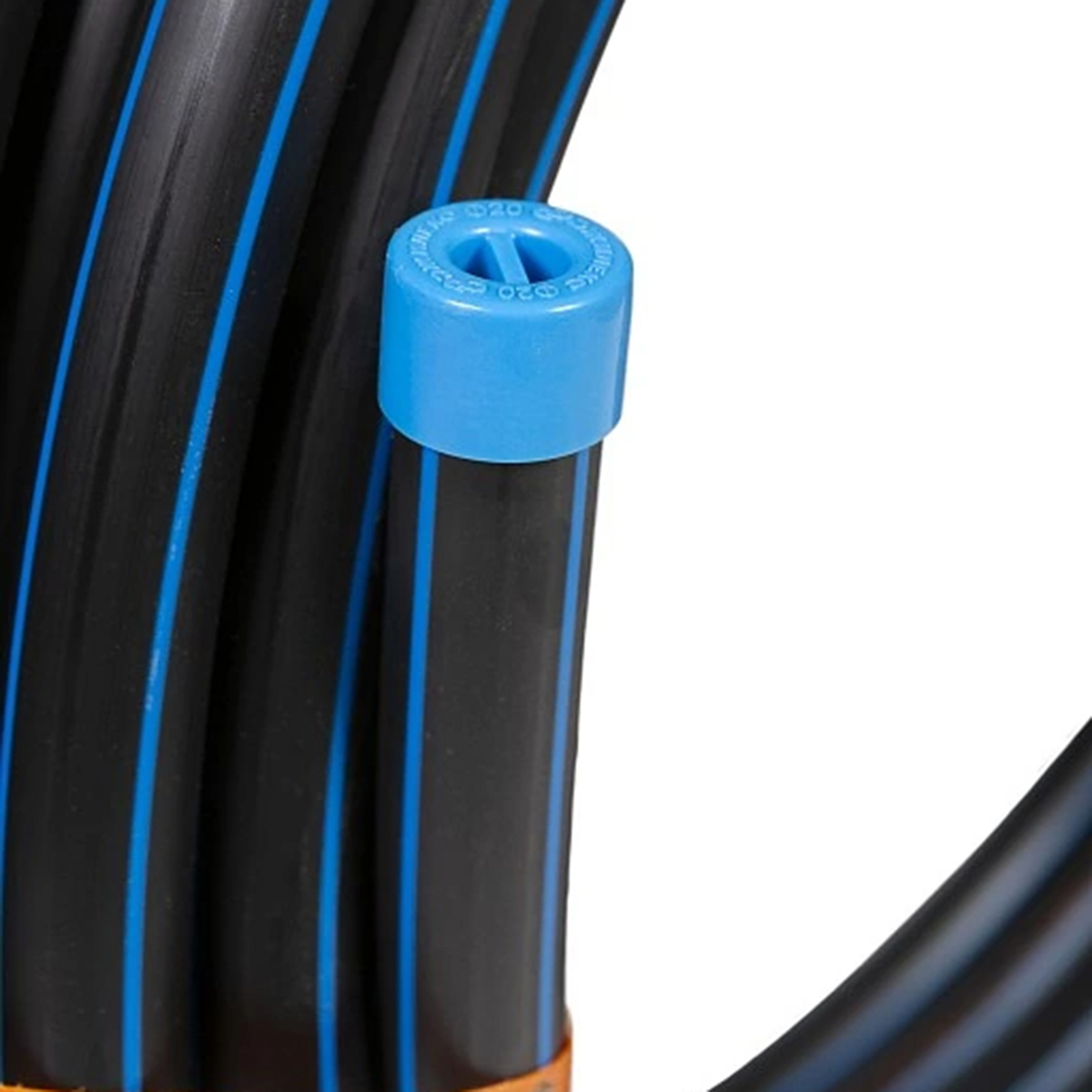 Труба для питьевой воды пнд pe100 20 х 1,8 мм (бухта 100 м) (1) "джилекс"