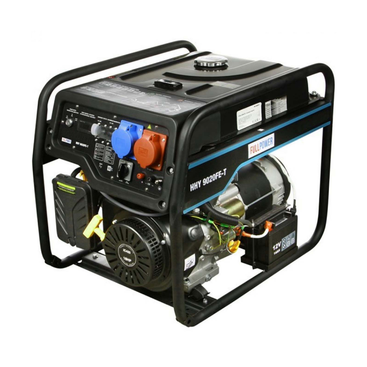 Генератор бензиновый hhy 9020fe-t (1) "hyundai"
