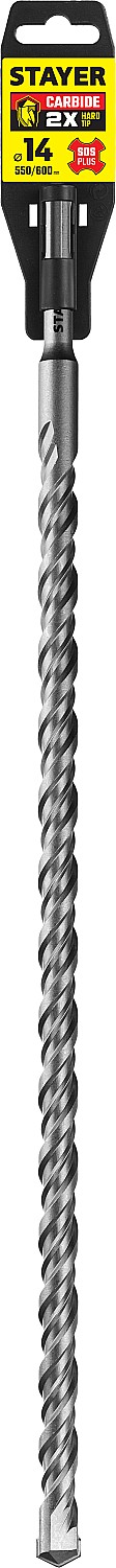STAYER 14 x 600 мм, SDS-plus бур, Professional (2930-600-14)