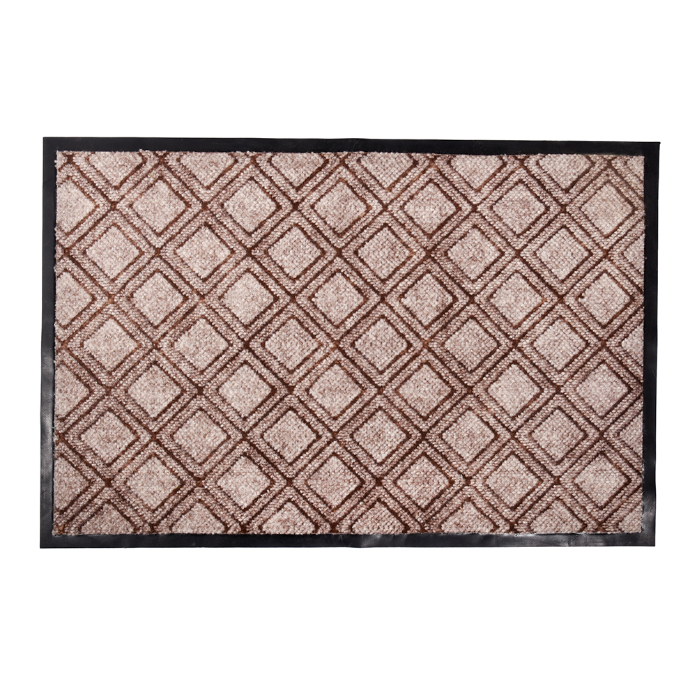 Коврик влаговпитывающий "hall" 60*90 см бежевый (1/10) "vortex" 24080