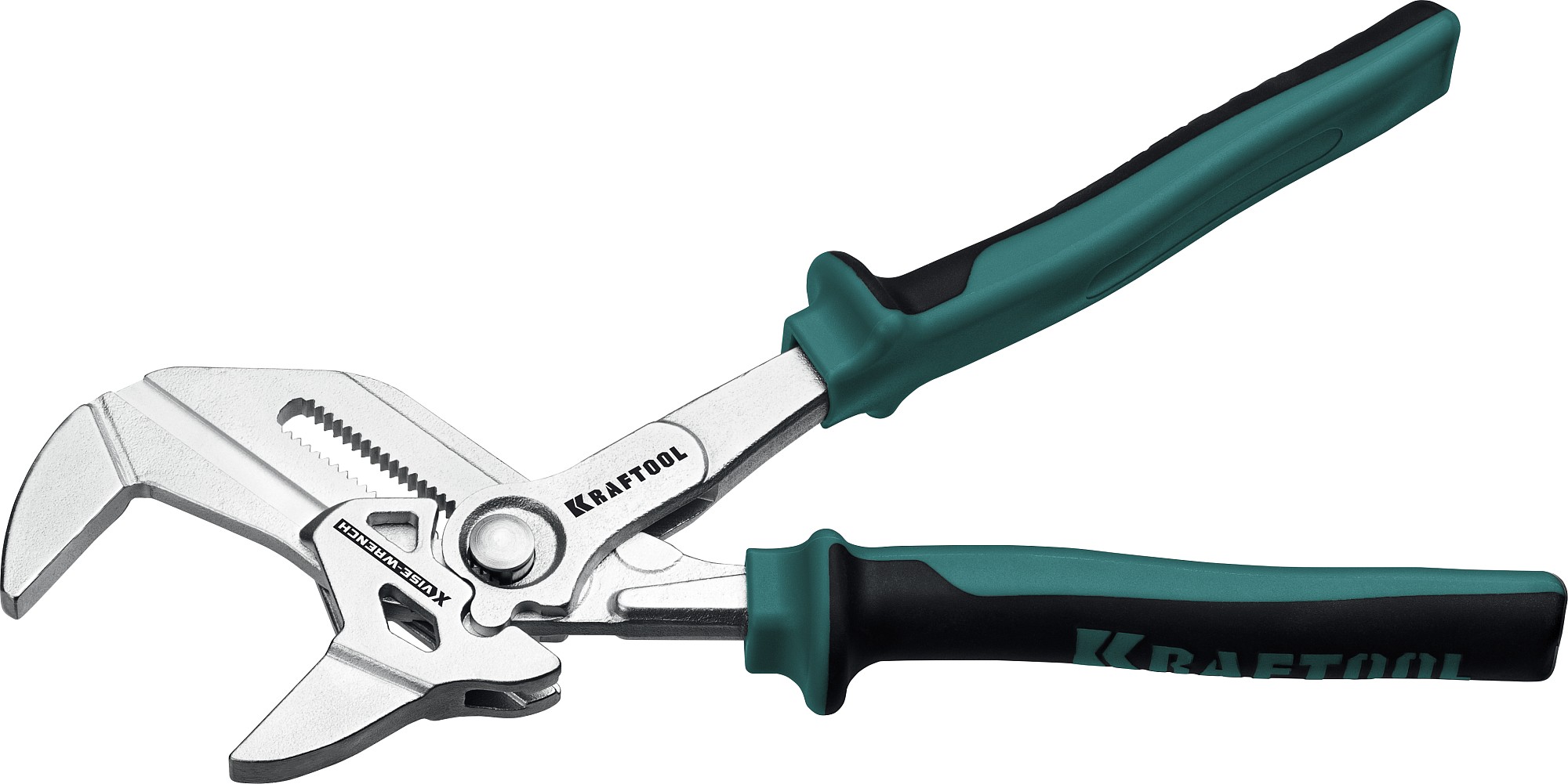 KRAFTOOL VISE-WRENCH X, 250 мм, клещи переставные-гаечный ключ (22067)