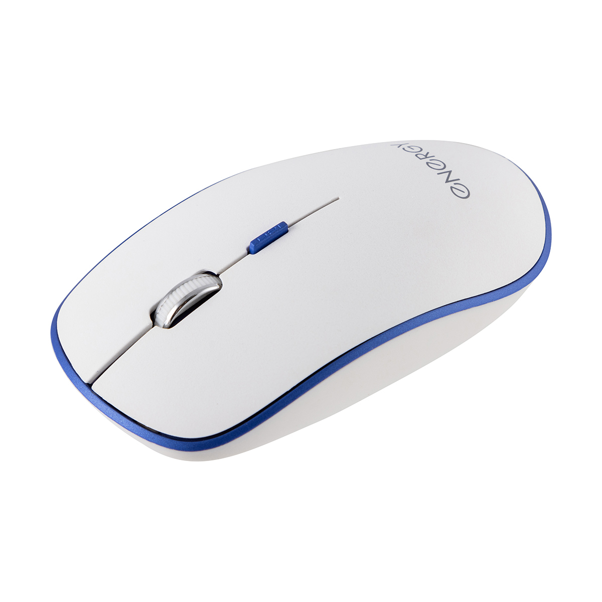Мышь беспроводная оптическая ek-005w (белый/синий) (1/60) "energy"