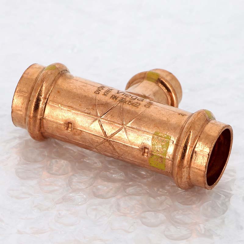 Тройник пресс медь Profipress G VIEGA 22 х 15 х 22