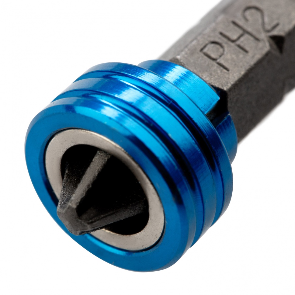 Бита PH2 x 50 мм с ограничителем и магнитом, для ГКЛ, S2 Gross (11456)