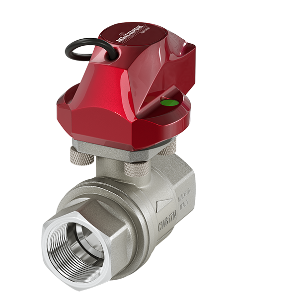 Привод "Аквасторож Оригинал" мод.0808.1 с краном RuB 3/4" АКВАСТОРОЖ