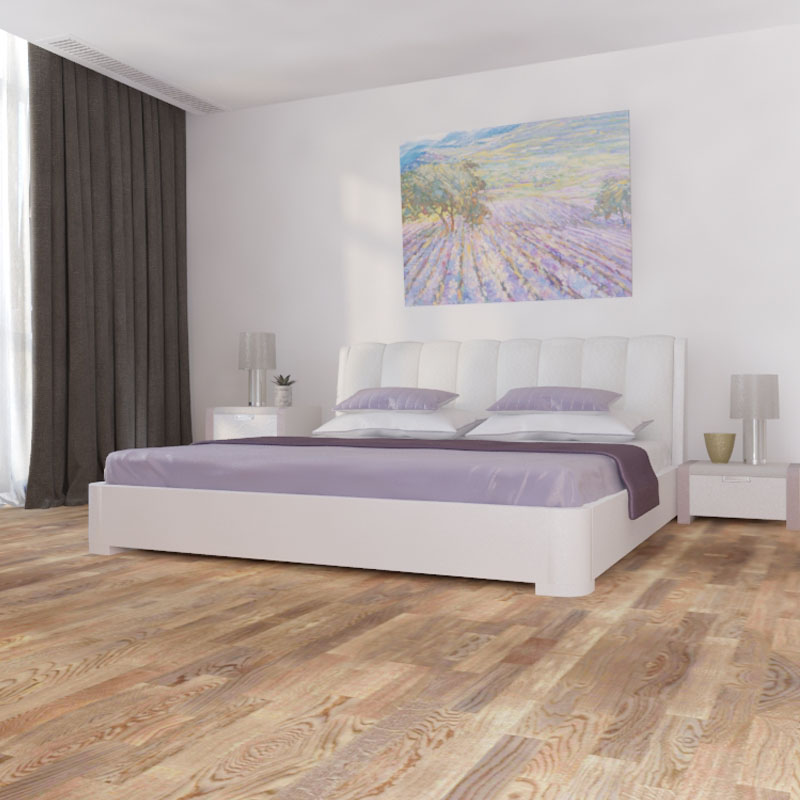 Паркетная доска Polarwood Дуб Каллисто масло трехполосный Oak Callisto Oiled Loc 3S