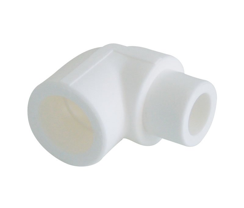 Угольник равнопроходной KALDE 90° ВН 25 мм полипропиленовый PP белый