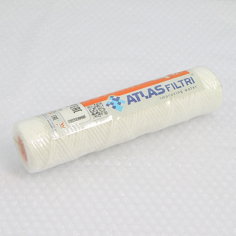 Картридж для тонкой очистки ГВС ATLAS FILTRI 10" SL 10 мкм (полипропиленовое волокно)