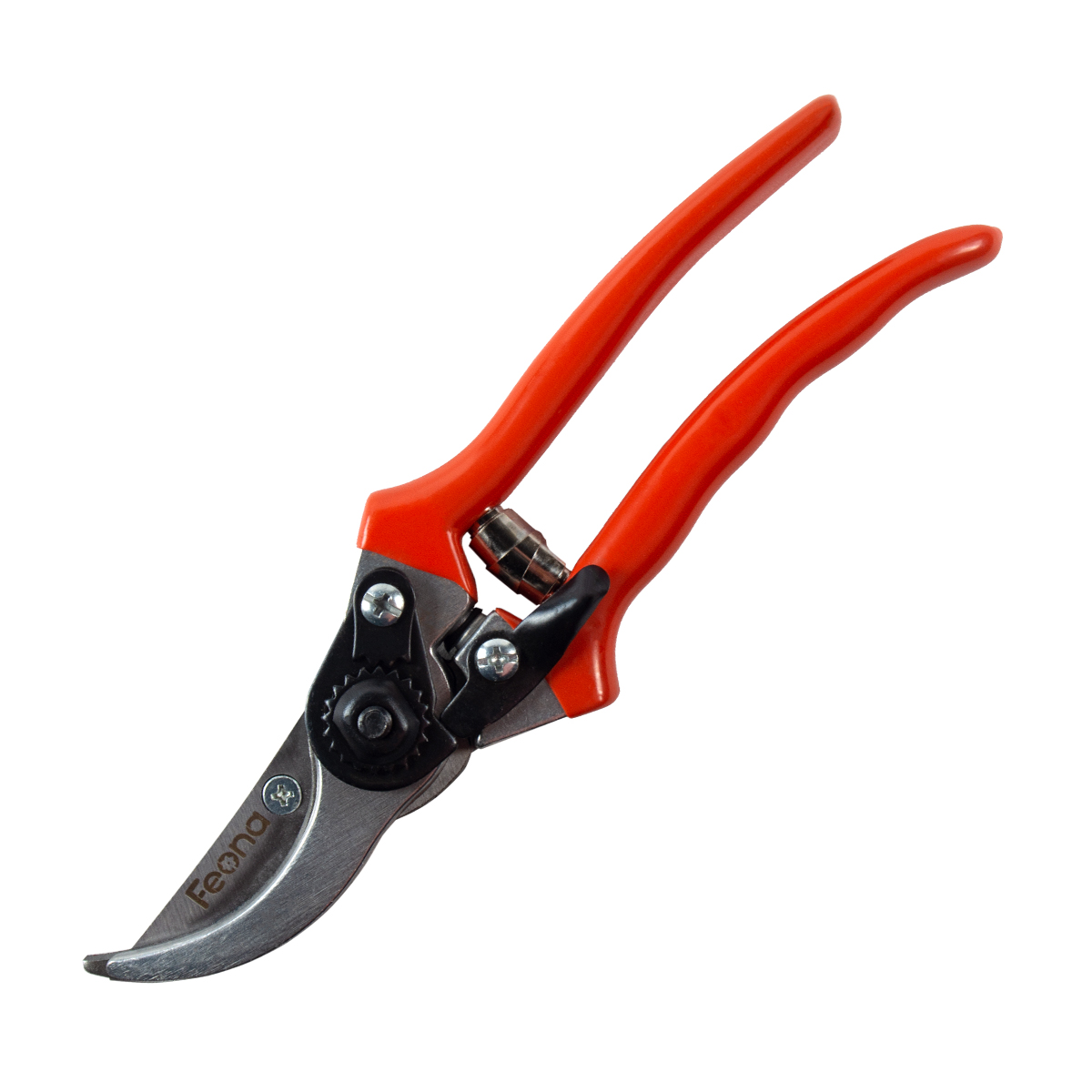 Секатор с хромированными лезвиями (1/10/60) "feona" 135-0202