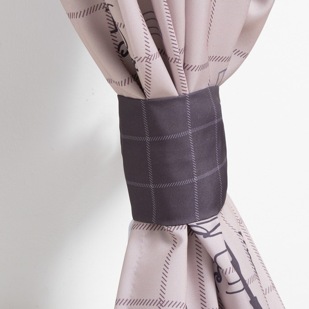 Шторы для кухни "homemade" 145*170 см компл. 2 шт. с подхватами (1) "этель" 5513586