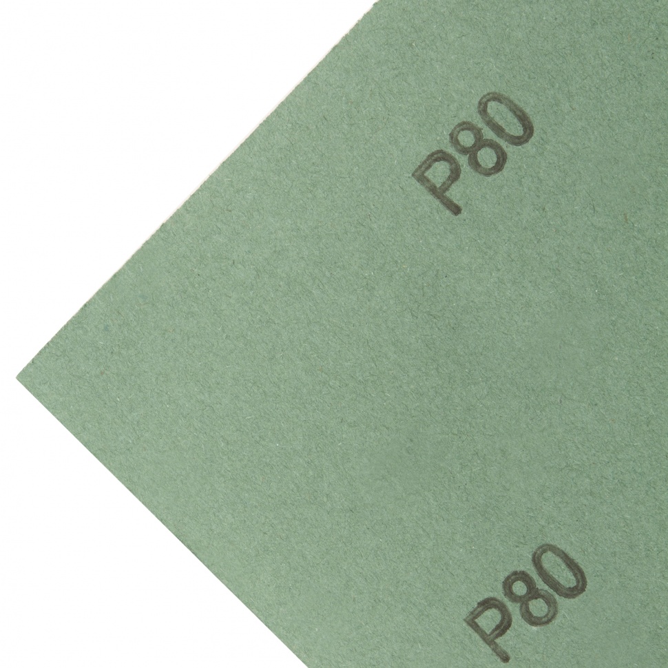 Шлифлист на бумажной основе, P 80, 230 х 280 мм, 10 шт, влагостойкий Сибртех (756067)