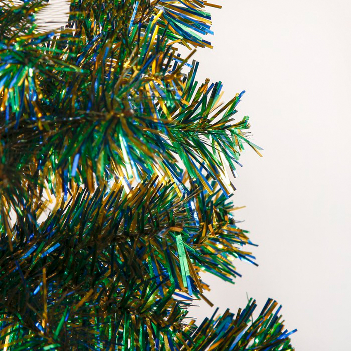 Ель декор. "радуга" 90 см, 90 веток (зеленая с синим) "зимнее волшебство" 703627