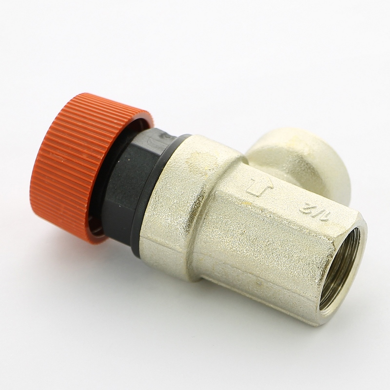 Клапан предохранительный ВВ UNI-FITT 1/2 "х 6 бар никель