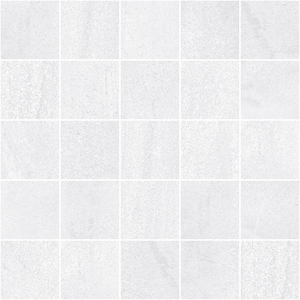 Metallica декор мозаичный светлый 25x25