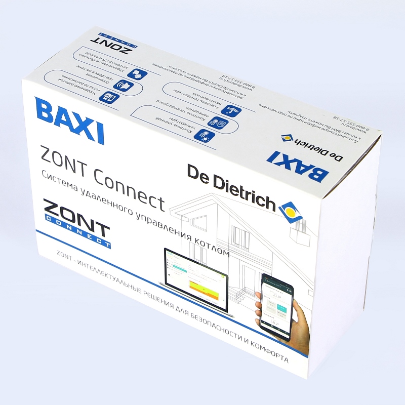 Система удаленного управления котлом BAXI ZONT CONNECT