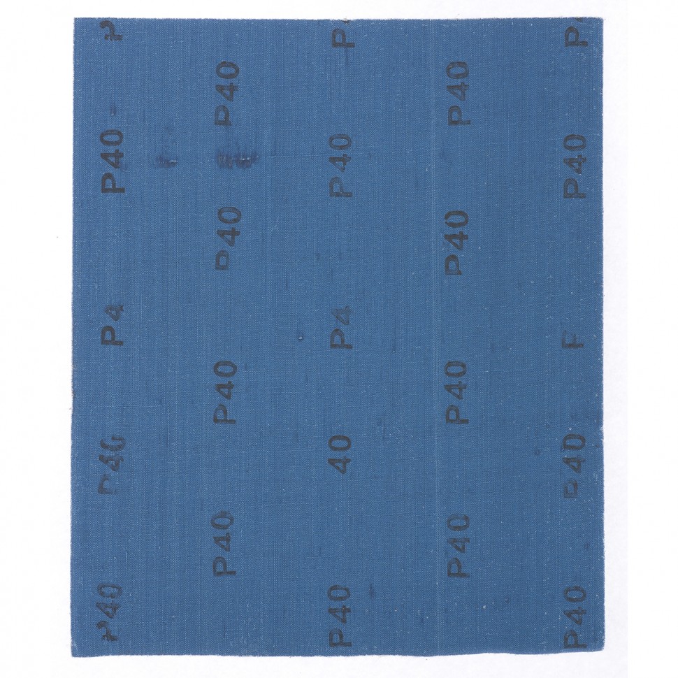 Шлифлист на тканевой основе, P 40, 230 х 280 мм, 10 шт, водостойкий Matrix (75633)