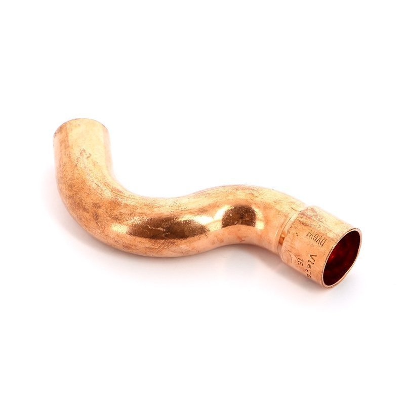 Обвод однораструбный VIEGA под пайку 18 мм медный