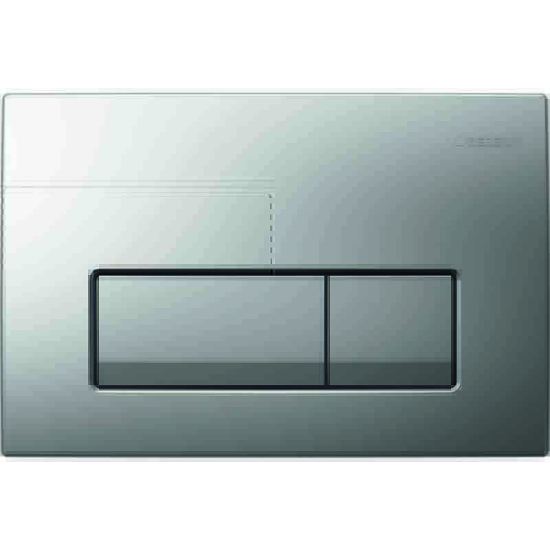 Кнопка смыва Geberit Delta51 матовый хром