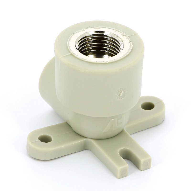 Водорозетка комб. 20 х 1/2" (ВР) PP-R FV-PLAST серый