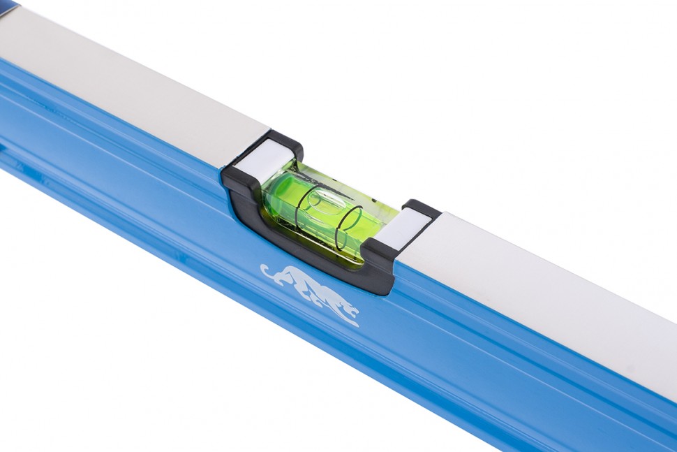 Уровень алюминиевый, 800 мм, профиль 1.6 мм, фрезерованный, ударопрочные заглушки, 3 глазка Барс (34424)