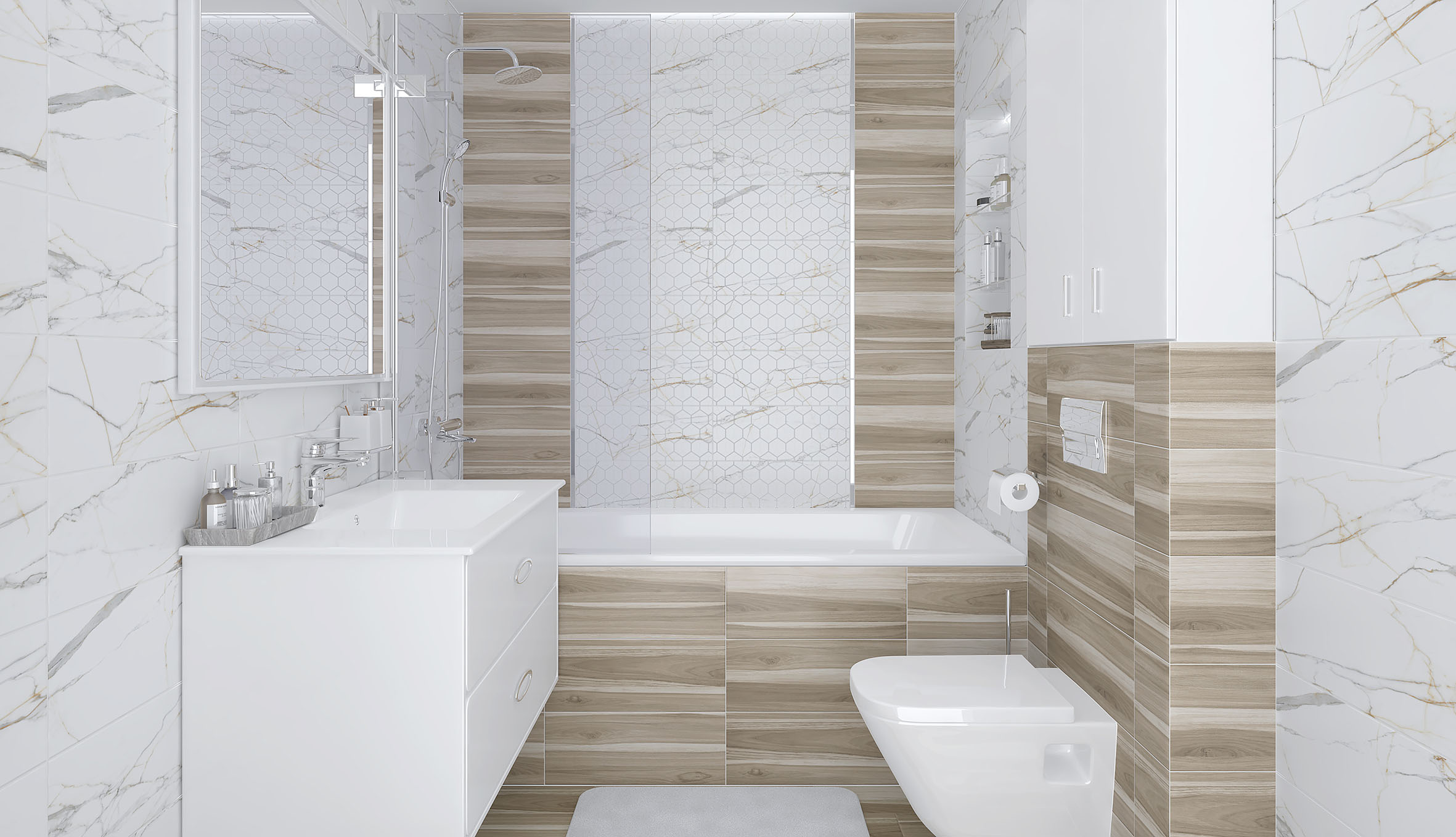 Champagne белый 20x50