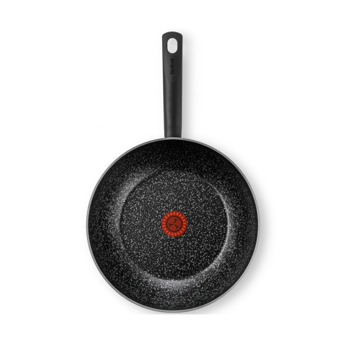 Сковорода-вок антипригарн. "granit" 28 см (1/6) "tefal"