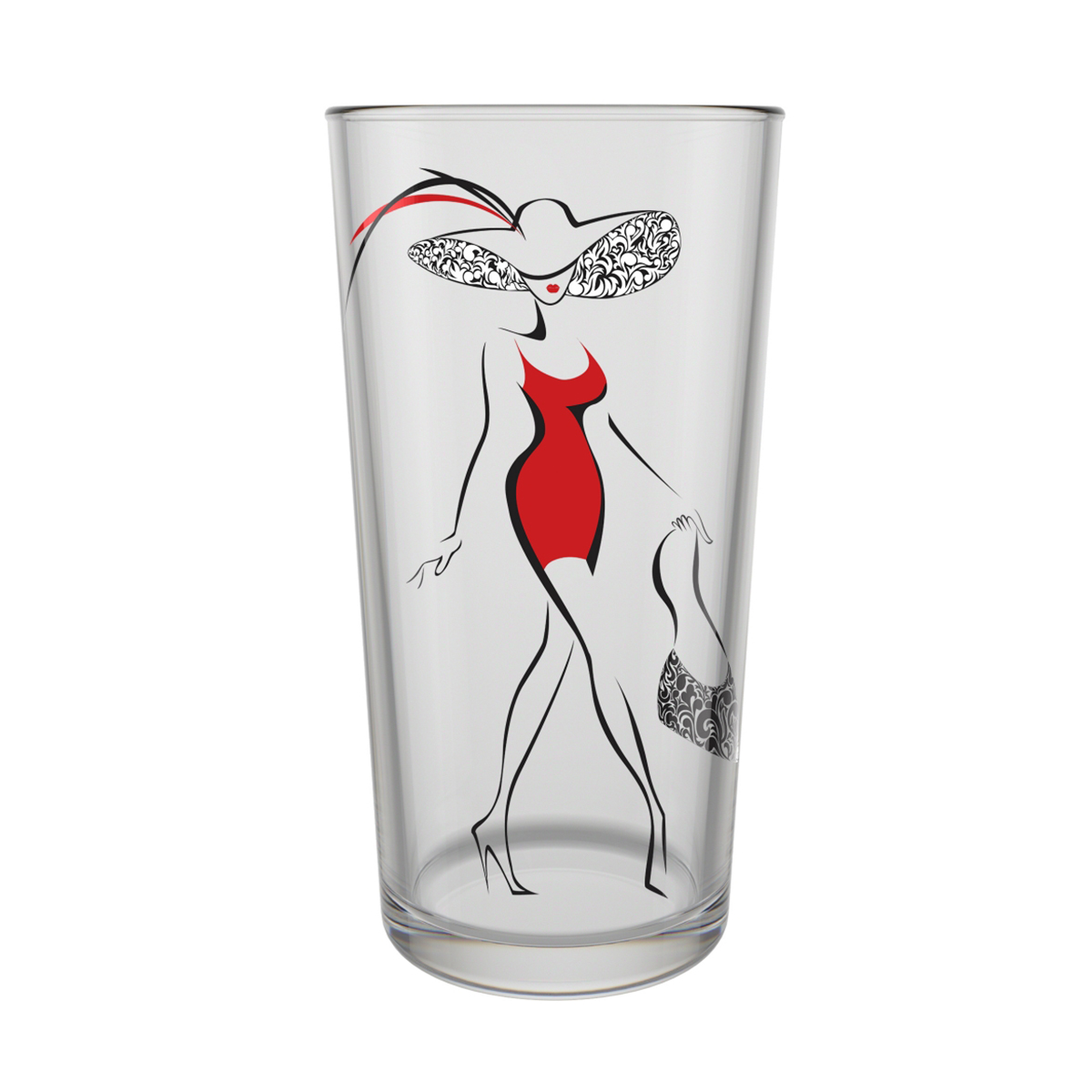 Стакан "red line" 300 мл (набор 6 шт.) (1/4) "декостек"