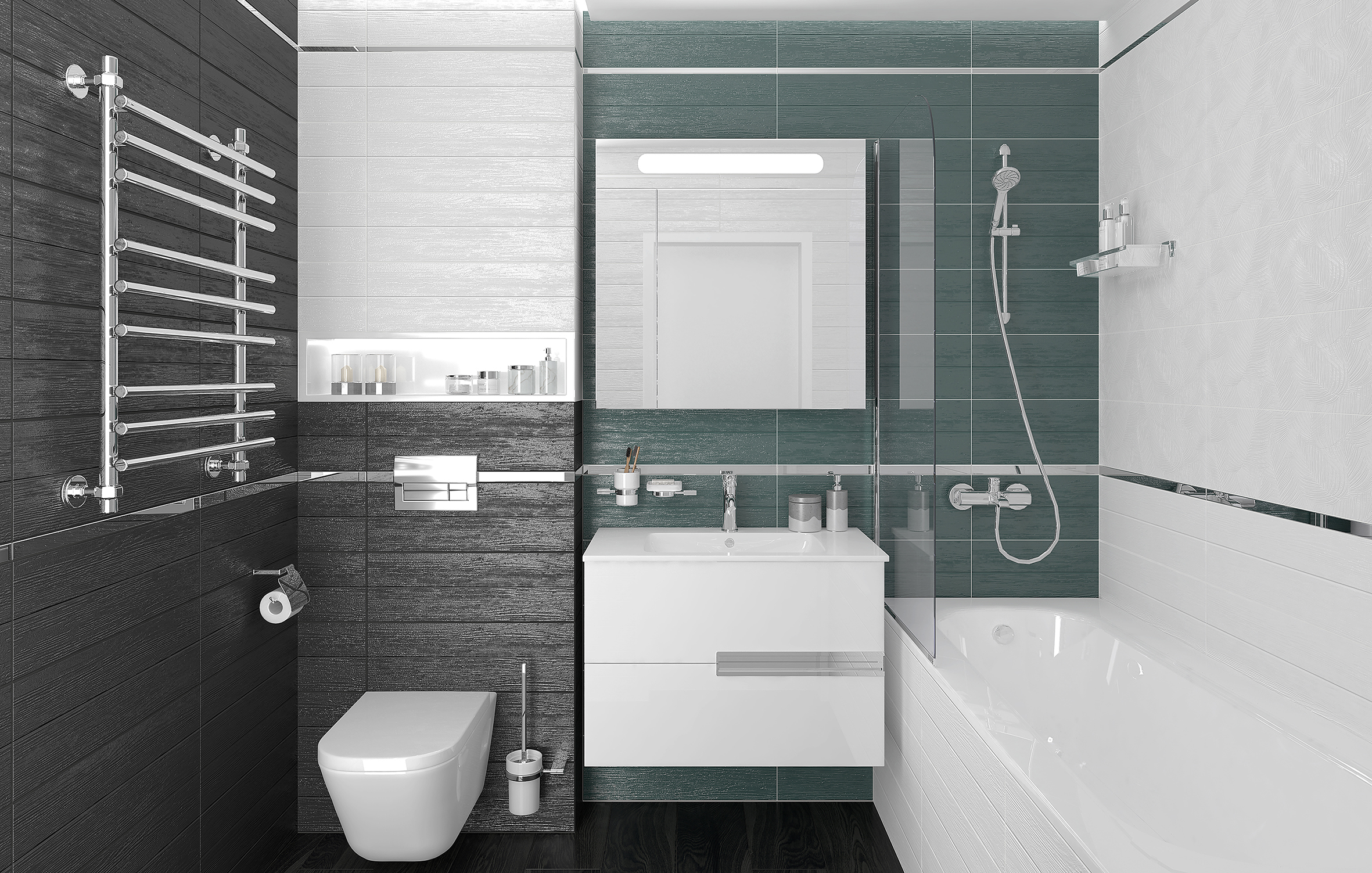 Kopengagen бирюзовый 20x60