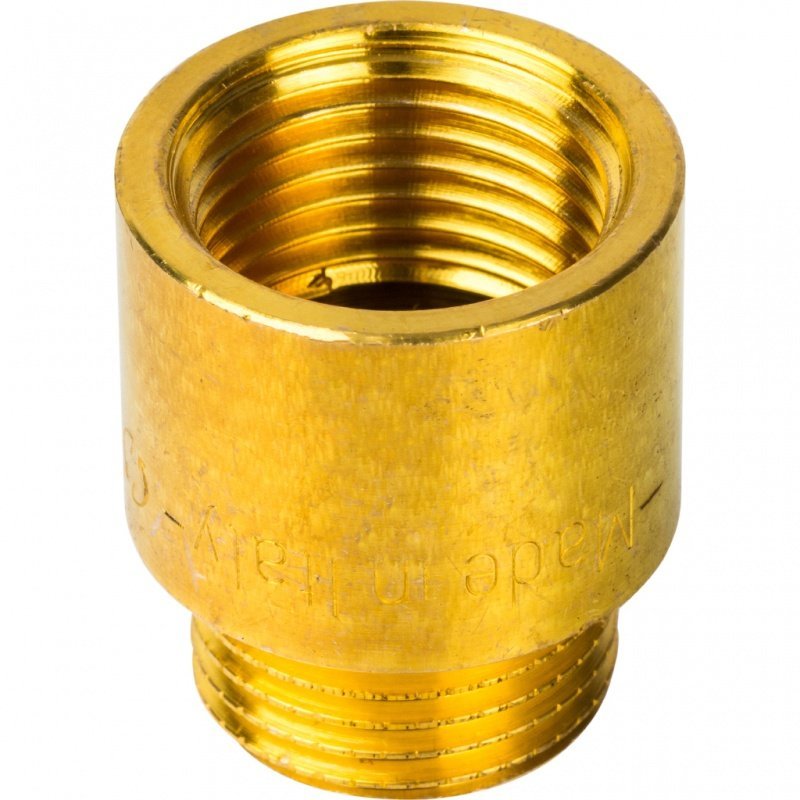 Удлинитель резьбовой ВН 1/2" x 20 мм латунь STOUT