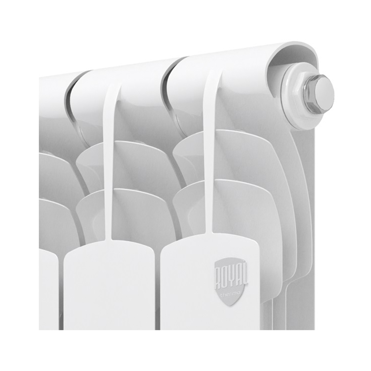 Радиатор биметалл. "revolution bimetall 500 2.0" 10 секций (1) "royal thermo"