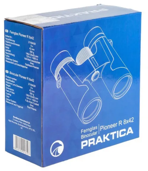 Бинокль PRAKTICA Pioneer R 8x42