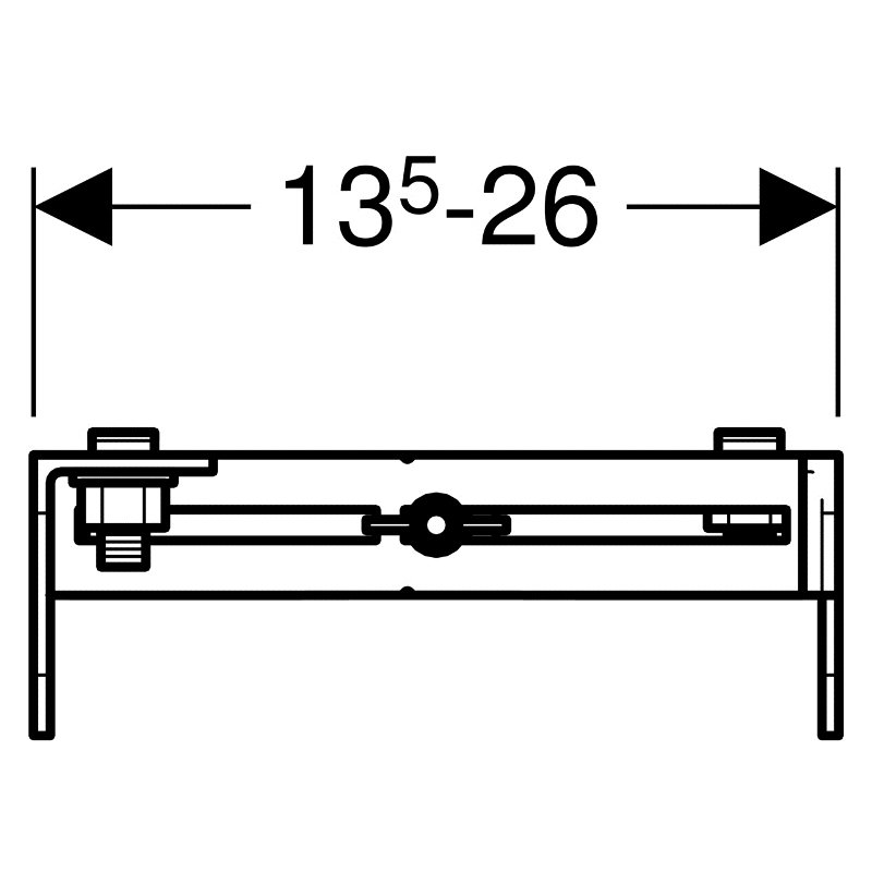 Крепление к стене Geberit GIS