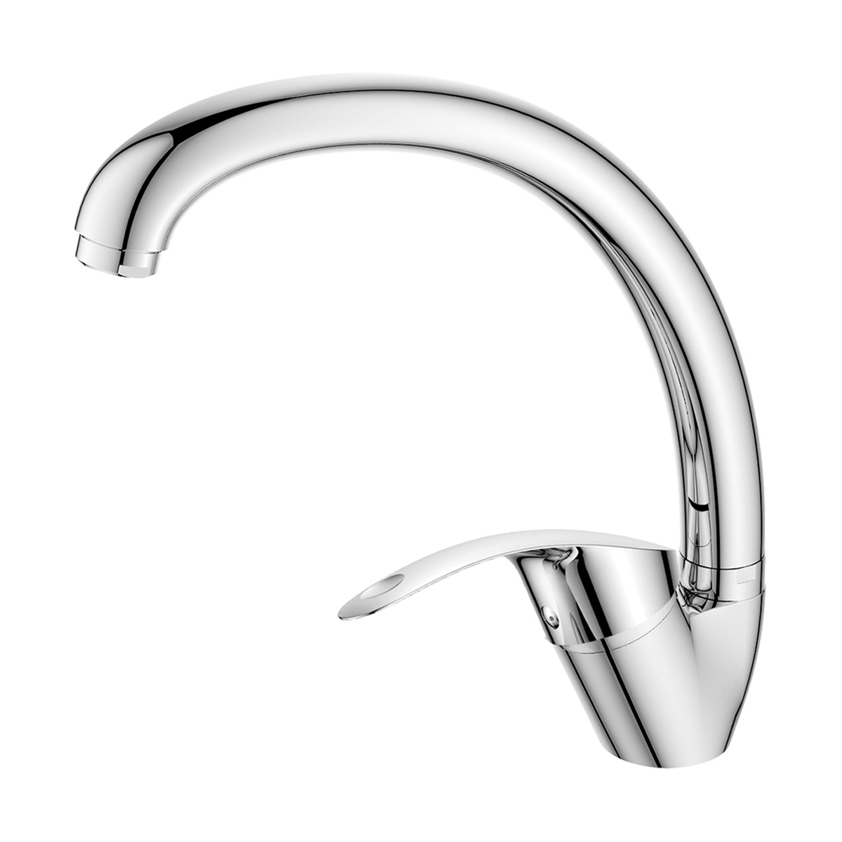 Смеситель для кухни dr71021 высокий поворотн. излив (1/12) "decoroom"