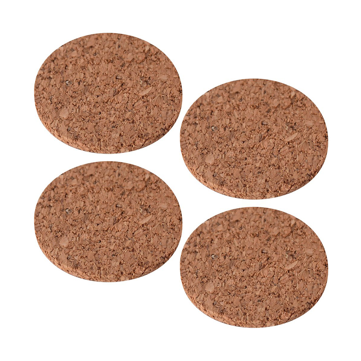 Протекторы для мебели самокл. набор 4 шт. d-4,8 см, пробка (1/12/144) "мультидом" vl45-50