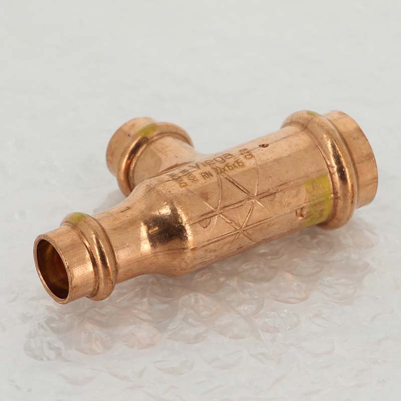 Тройник пресс медь Profipress G VIEGA 22 х 15 х 15