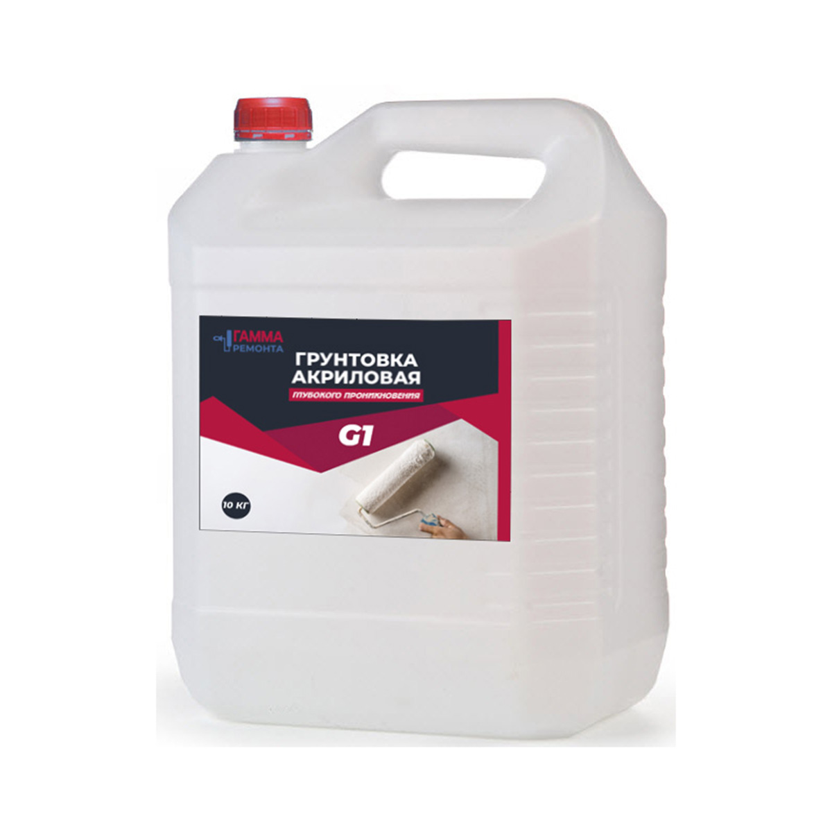 Грунтовка глубокого проник. g1 10 кг (1) "гамма ремонта"