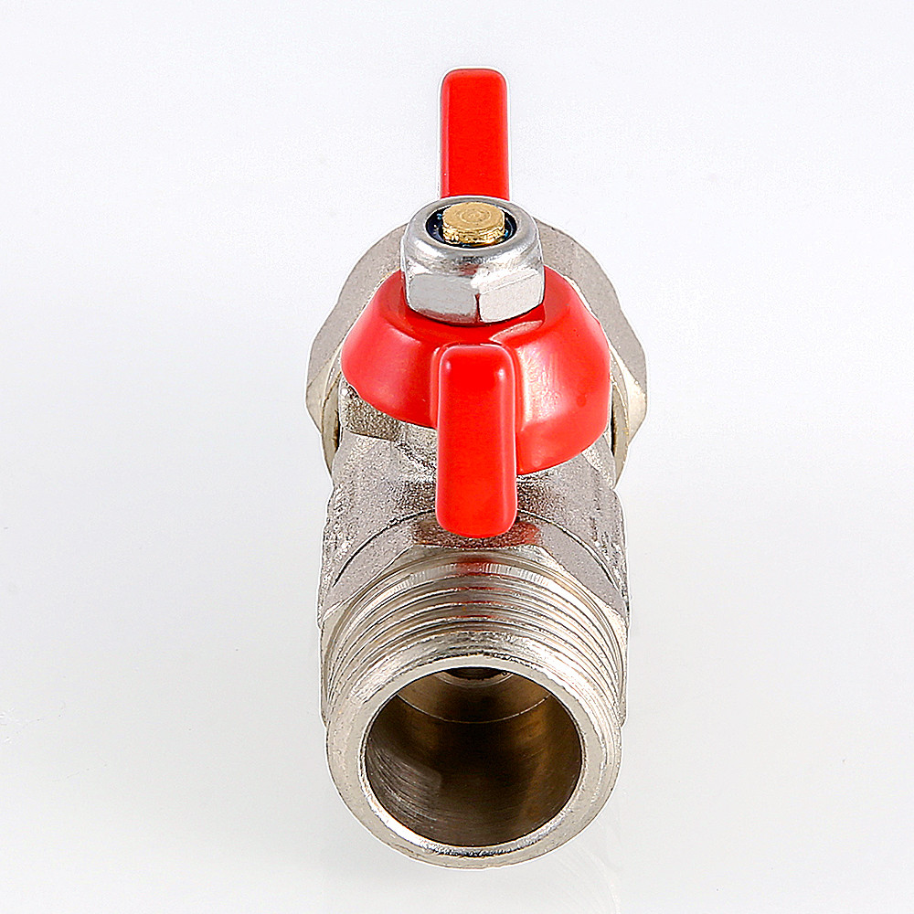 Кран шаровый VALTEC бабочка обжим НР редуцированный 16 х 1/2"