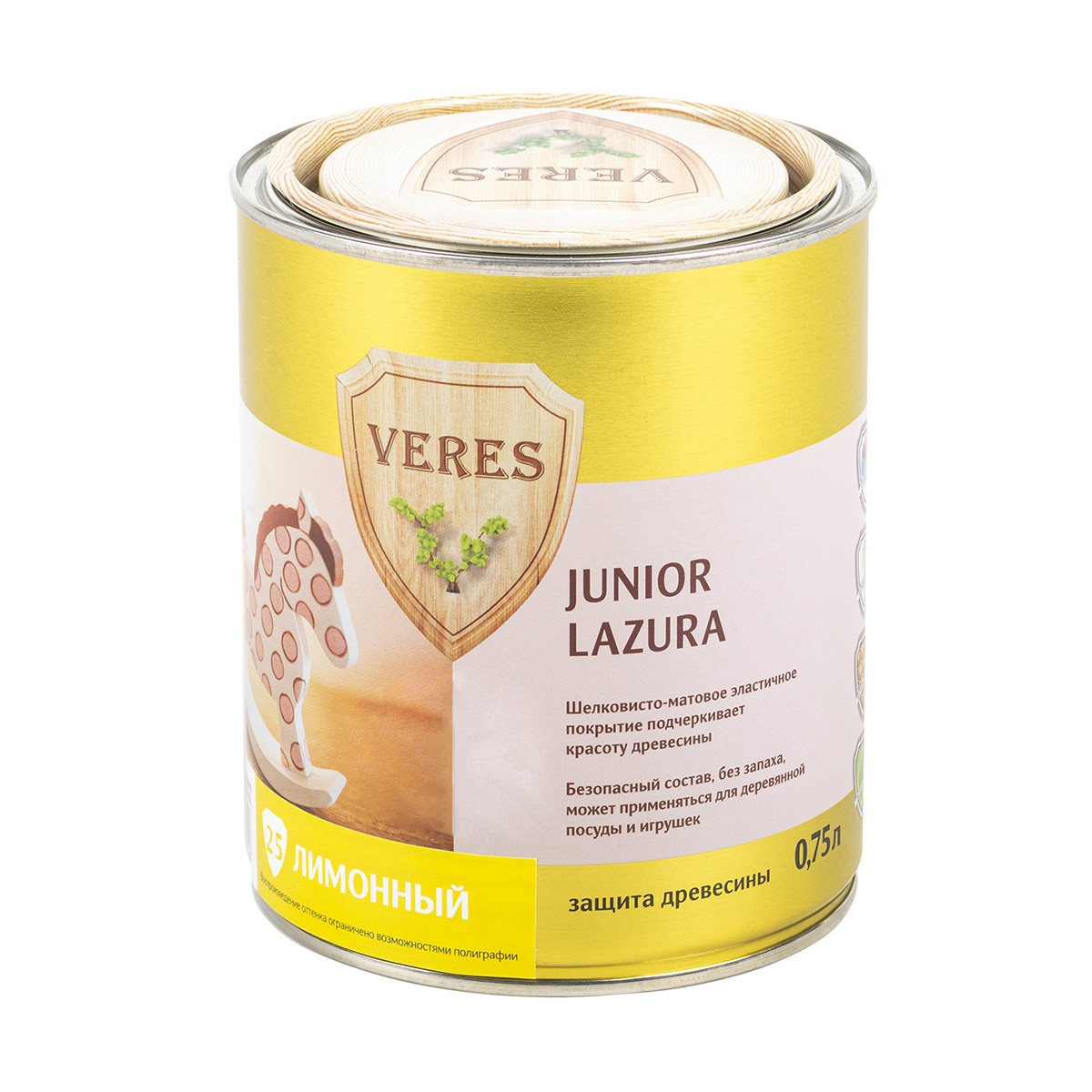 Верес джуниор №25 лимонный 0,75 л (1/4) "veres"