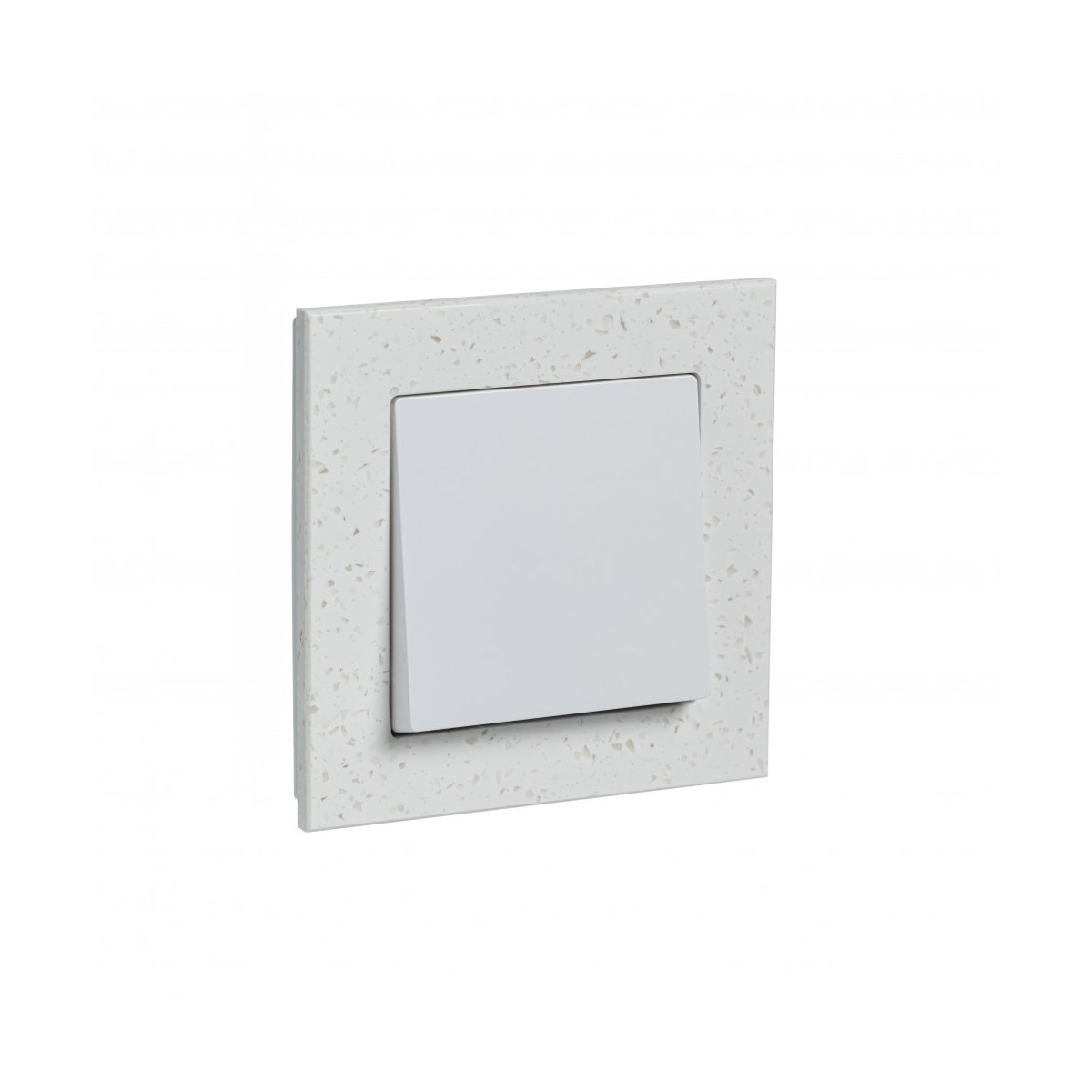 Рамка "atlasdesign nature" 1 местн. универс., мрамор, крем роял (1/15/30) "schneider"