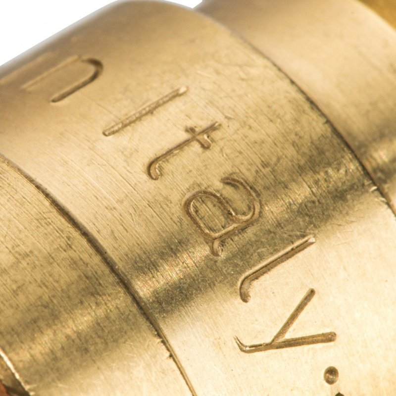 Муфта резьбовая переходная 3/8" x 1/4" ВР латунь STOUT