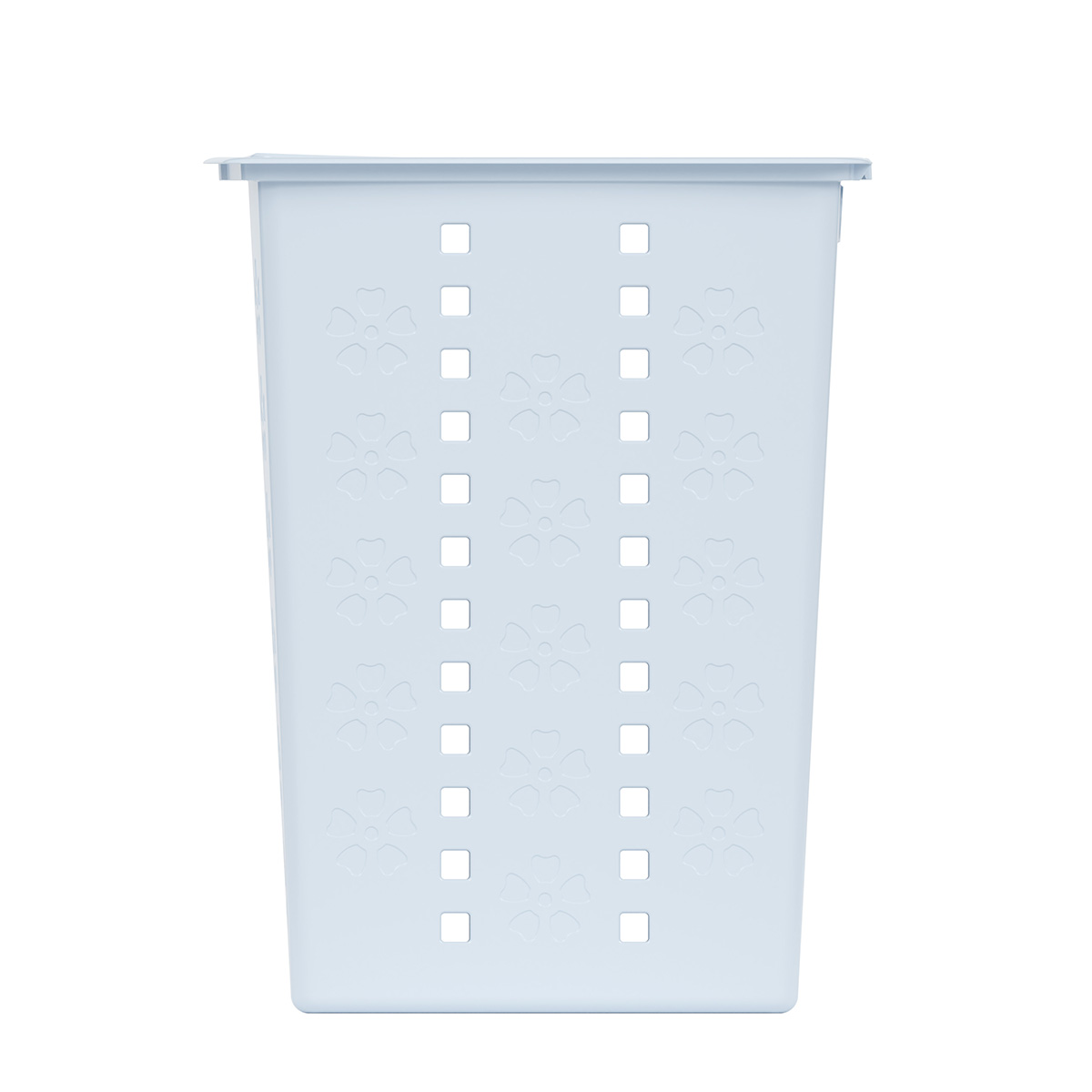 Корзина для белья прямоуг. 30 л "виолетта" (голубая) (1/6) "альтернатива" м2444