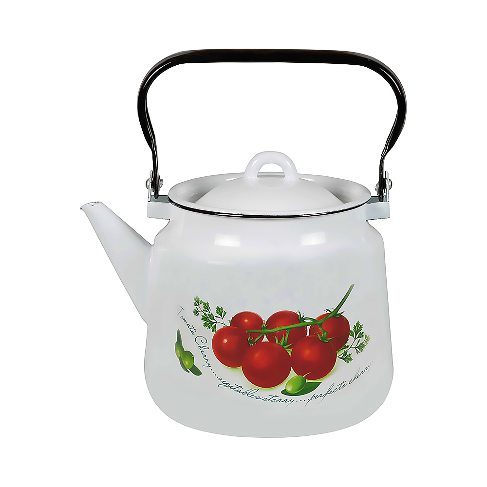 Чайник эмалиров. декор. 3,5 л (1/4) "стальэмаль"  1с26с