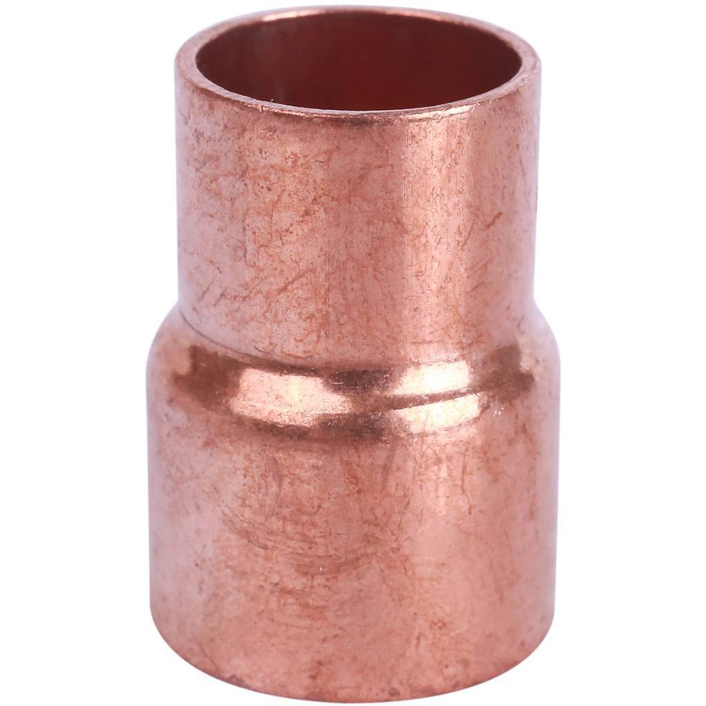 Муфта 18х15 переходная двухраструбная медная SANHA под пайку 152401815