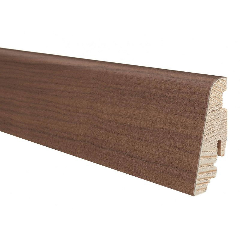 Плинтус HARO шпонированный HARO 19х58х2200/ 406931 Американский Орех