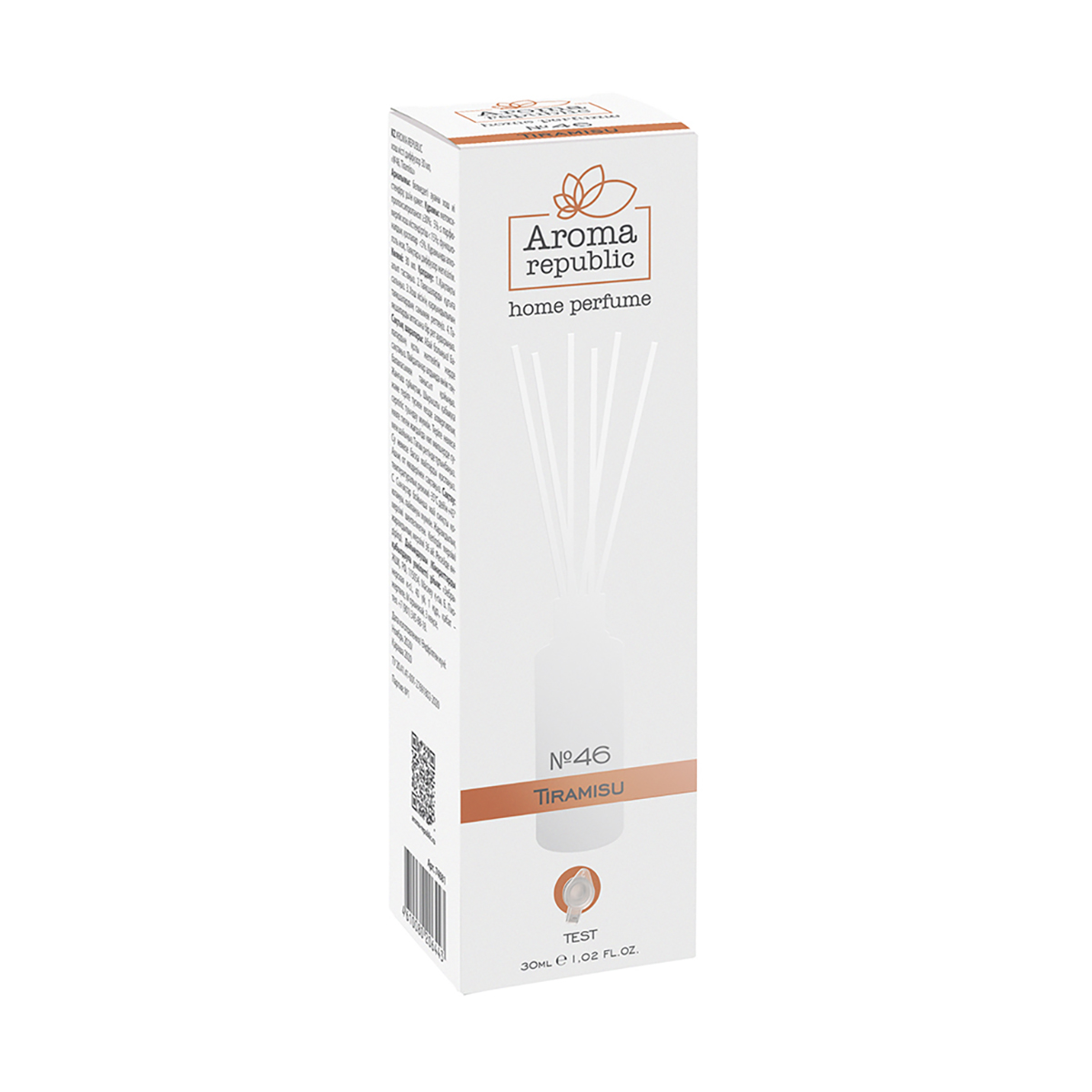 Диффузор ароматич. 30 мл "№46 tiramisu" (1/20) "aroma republic"