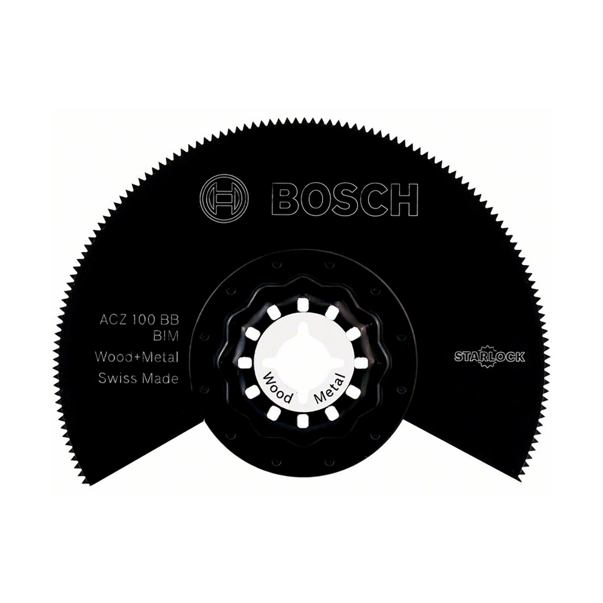 Диск пильный сегментир. по дереву, металлу acz100bb 100 мм выпуклый (1) "bosch" 2608661633