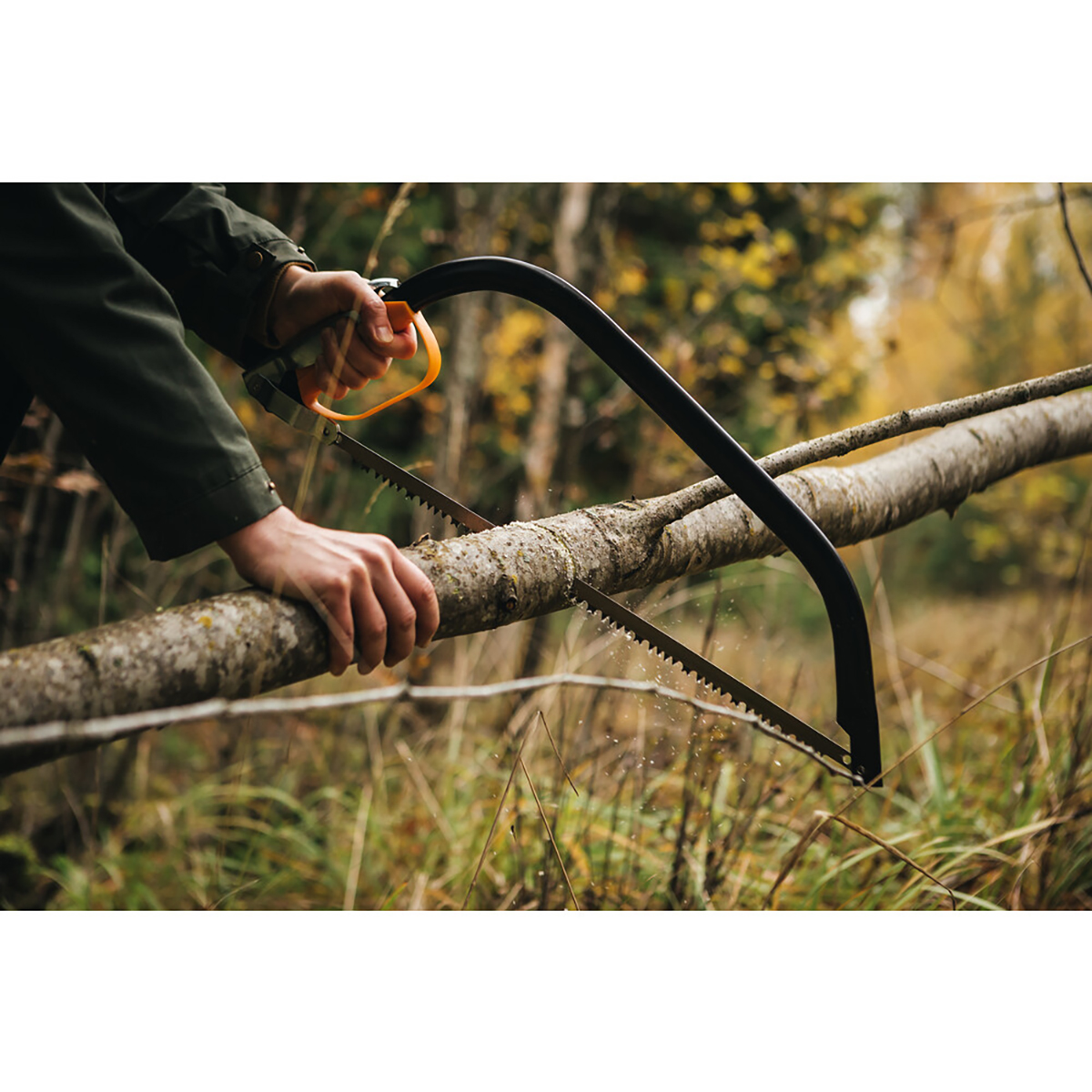 Пила лучковая малая sw30  (1/4) "fiskars" 1001621