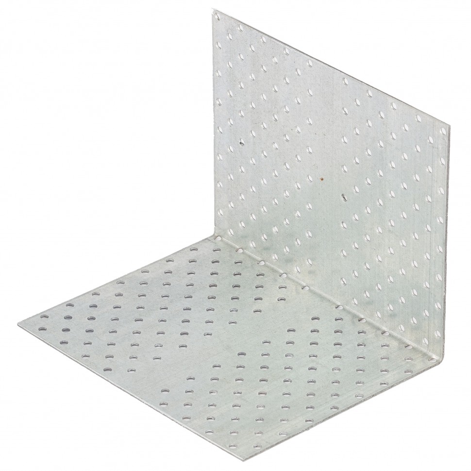 Крепежный уголок равносторонний  2 мм,   KUR 160 x 160 x 200 мм Сибртех (46596)