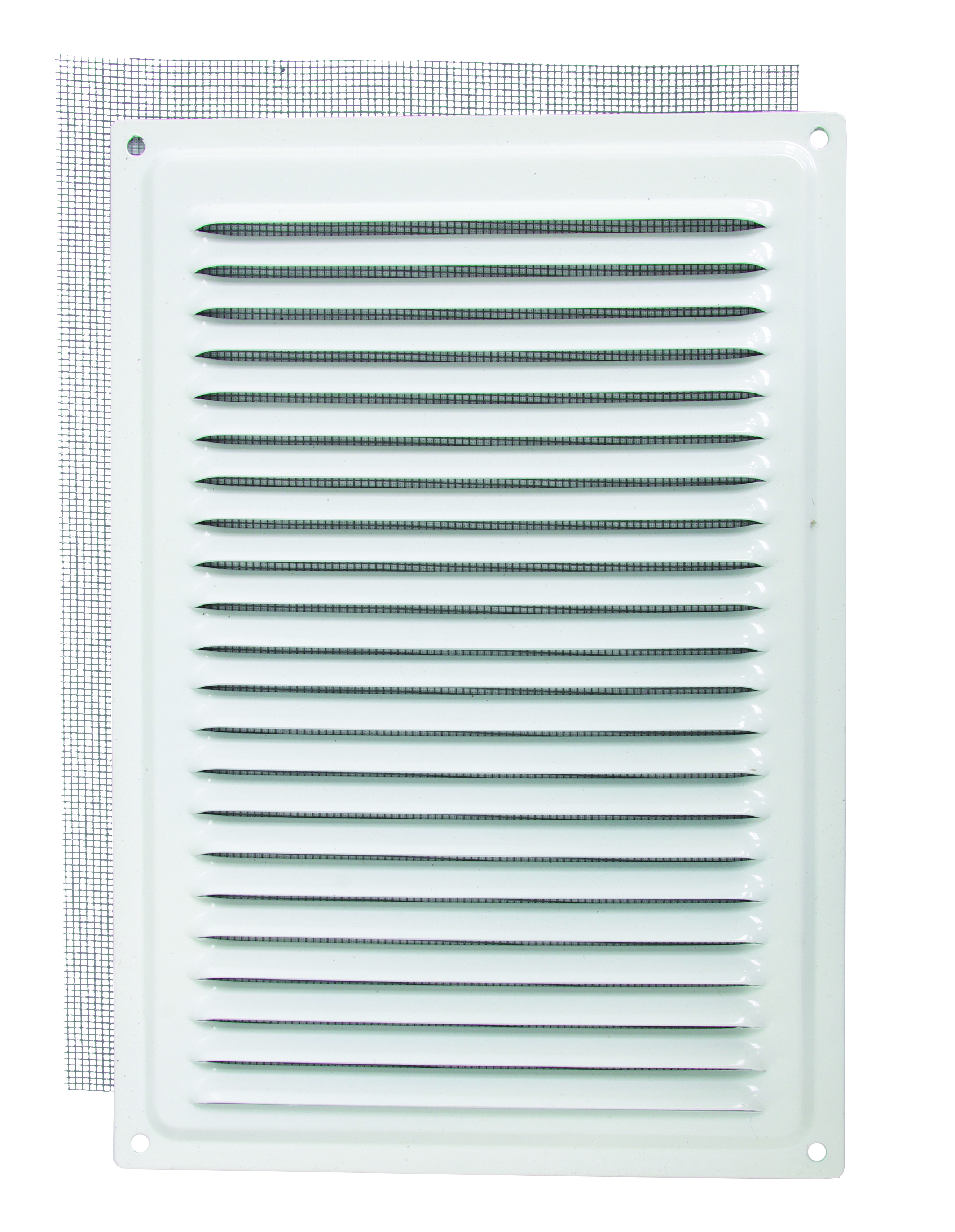 Решетка с сеткой 170 х 240 белая (50) домарт