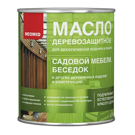 Neomid Interior Oil / Неомид Интериор масло для мебели и интерьеров